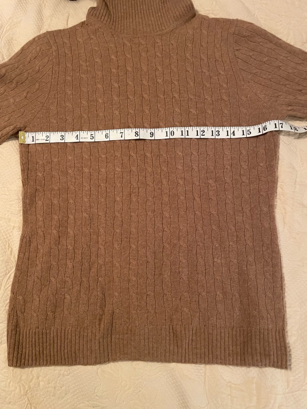 J Crew Size M Cashmere Turtleneck - Picture 9 of 9